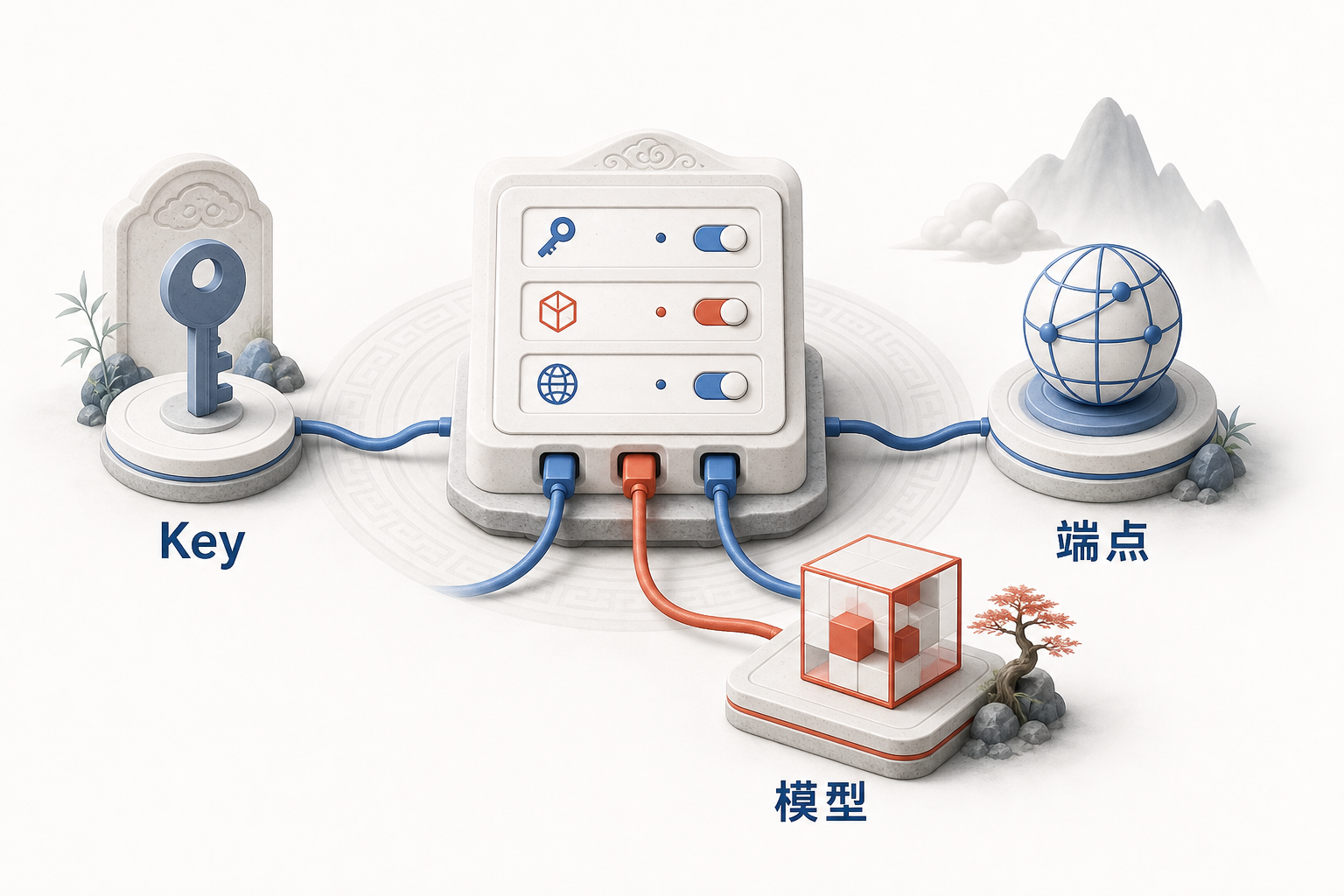 AIOps 概念图:settings 集中配置