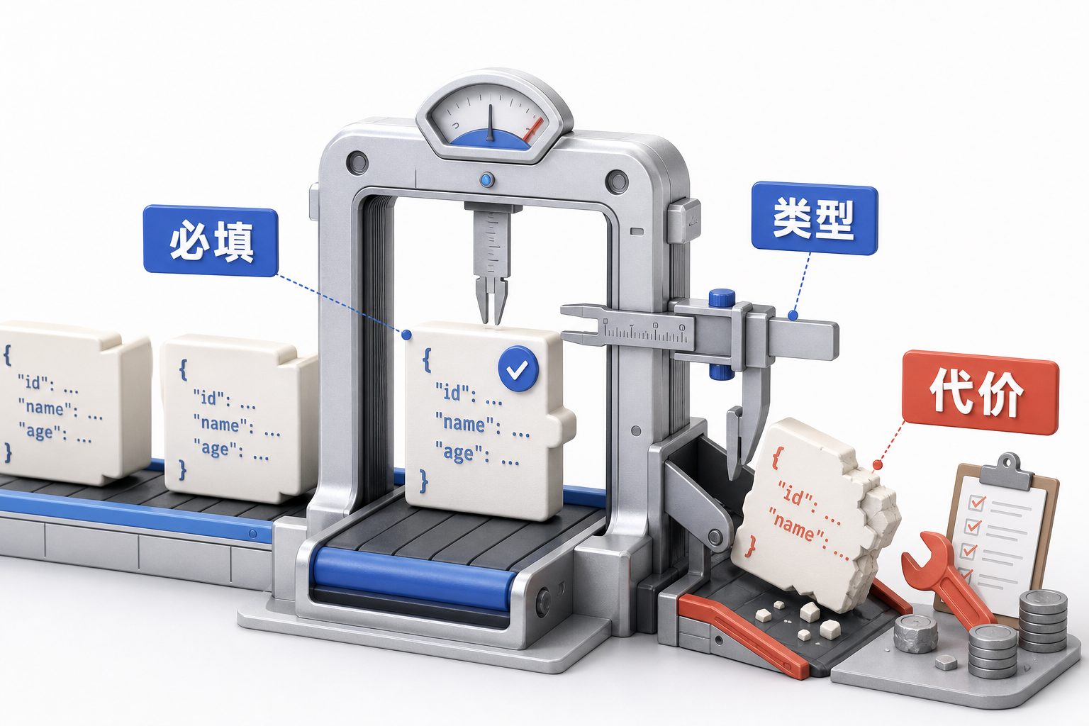 AIOps 概念图：strict schema 约束