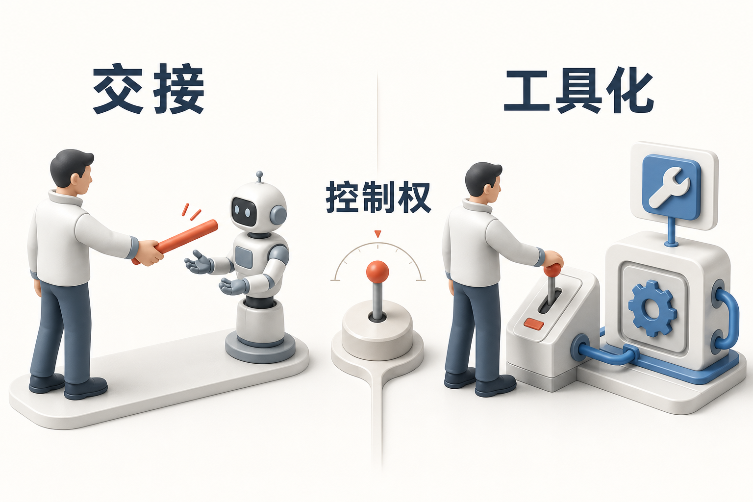 AIOps 概念图：handoff 和工具化